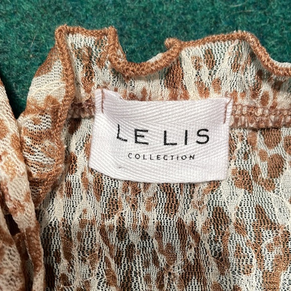 LELIS sheer lace bodysuit - Picture 3 of 5